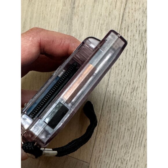 VTG Original Nintendo Game Boy Color Transparent Atomic Purple Console - Picture 3 of 6